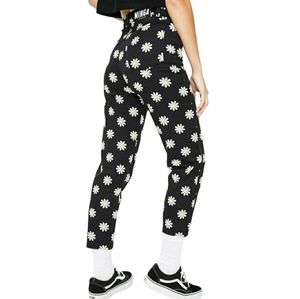 🌼 Minga London black daisy high rise jeans